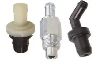 image of three different PVC valves